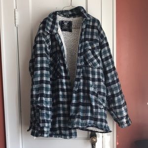 Lined flannel